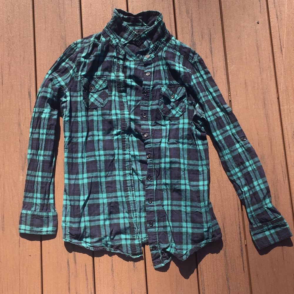 Forever 21 Plaid button up